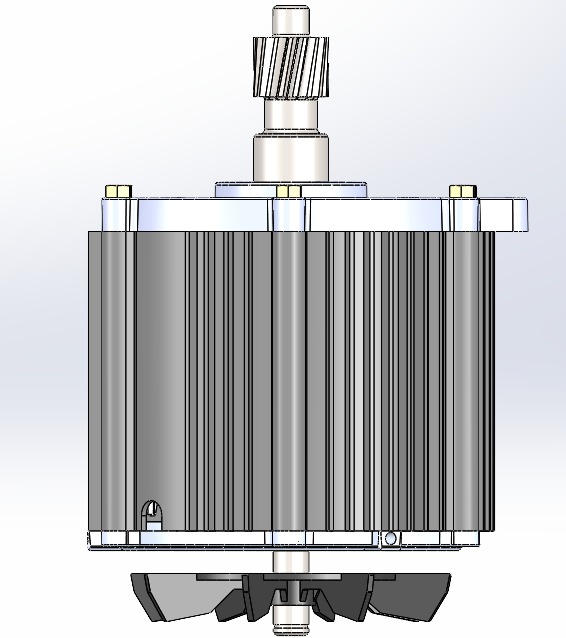 Electric Motor Assembly (Finished)